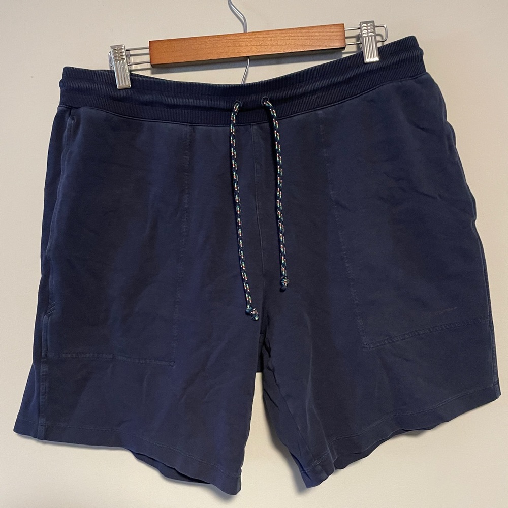 RHONE Navy Bolinas Shorts Large